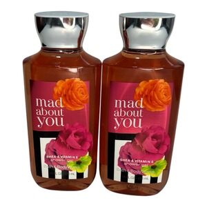 Bath & Body Works Mad About You Shower Gel Duo Discontinued 10 oz x2